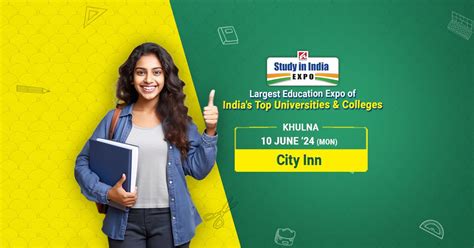 Study in India Expo 2023-Khulna (Bangladesh), City Inn Ltd., Khulna, 10 ...