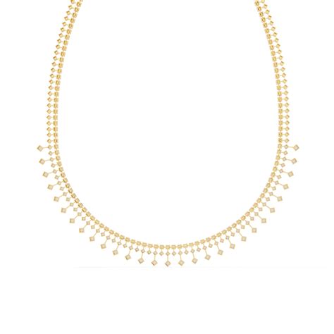 Lyra Blanc Diamond Necklace – Emirone Jewels