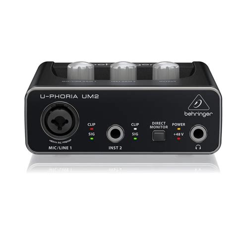Buy Behringer UM2 USB Audio Interface Online in India | Bajaao – BAJAAO.COM