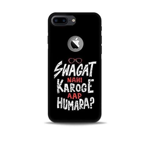 Kinwar Traders swagat nahi karoge aap humara Back Cover for I Phone 8 ...