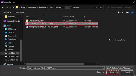 Image result for OneNote Backup and Restore Tutorial