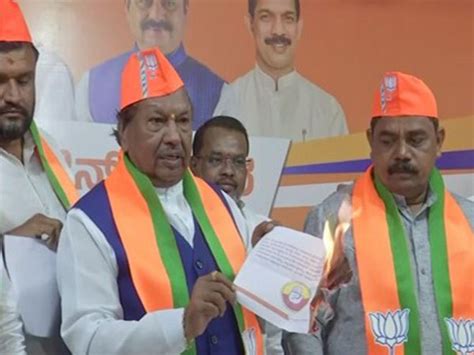 "Bajrang Dal a nationalist outfit": BJP's Eshwarappa burns Congress ...