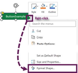Image result for Format Button Excel