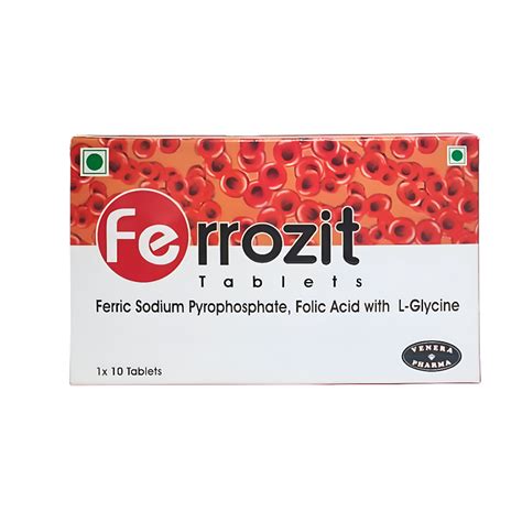 Ferrozit | Ferric Sodium Pyrophosphate, Folic Acid with L-Glycine