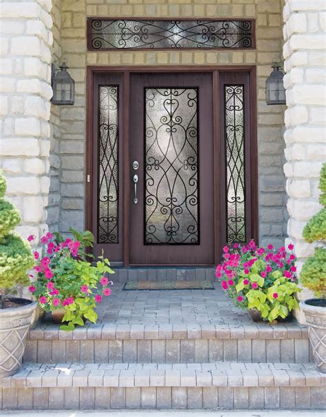 Plastpro Traditional Style Full Lite Priscilla Fiberglass Exterior ...