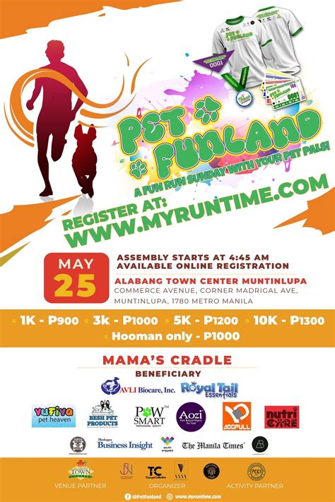 PetLand Fun Run , Alabang Town Center, Muntinlupa, 25 May 2025 | AllEvents