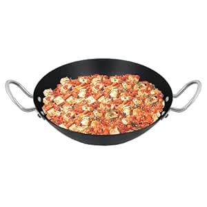 Buy amicus Pure Iron Kadai for Cooking & Deep Frying, Iron Kadhai Wok ...