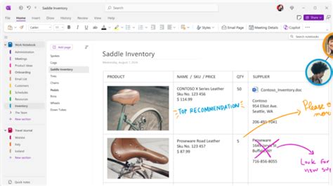 Image result for Loop vs OneNote Features