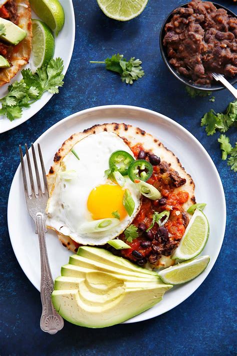Famous Mexican Breakfast Dishes Huevos Rancheros Ideas - Recipe Collection