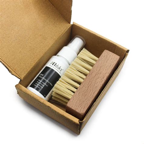 2-in-1 Shoe Care Kit – 25ml Stain Protection Film & Wooden Brush ...
