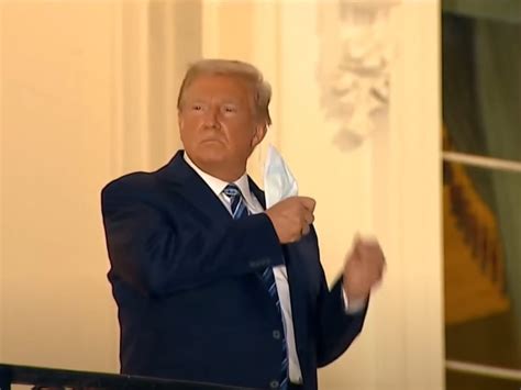 Stärker als Corona: Trump zurück im Weißen Haus