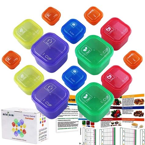 Buy Portion Control Container and Food Plan - 21 Day Portion Control ...