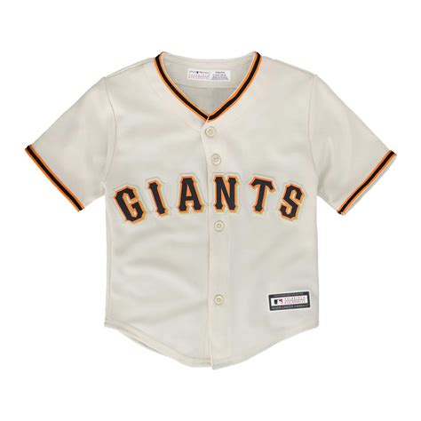 San Francisco Giants Baby Cream Home Jersey - Detroit Game Gear