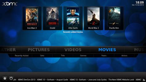 Open Source Applications XBMC 的图像结果