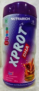 NUTRARICH Xprot DHA Protein Powder Vitamin B12, calcium, iron Energy ...