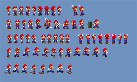 SMB-G Sprites: Mario Sprite Sheet (so far) by Lumonious96 on DeviantArt