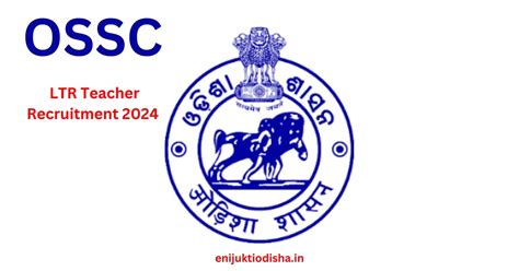 OSSC LTR Teacher Recruitment 2024: Apply Online for 6025 Posts