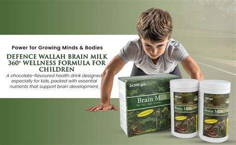 Buy CDW CDS DEFENCE WALLAH Brain Milk for Full Body Growth 1kg Pack ...