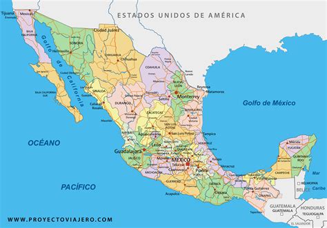 Mapa De Mexico