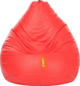 ORKA XXL Tear Drop Bean Bag Cover (Without Beans) Price in India - Buy ...