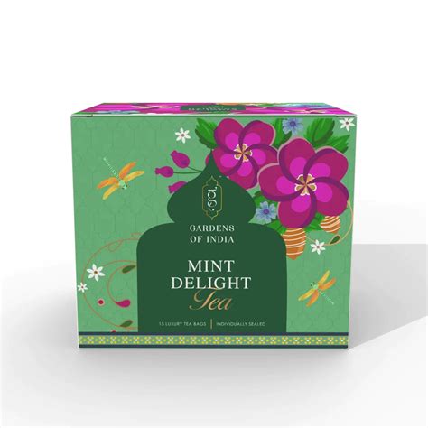 Mint Delight Tea - 15 Tea Bags – Gardens Of India