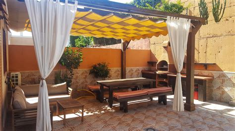 Pérgolas, vigas de madera