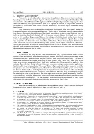 Fuzzy Logic Expert System for Diabetes Diagnosis Using Python 的图像结果