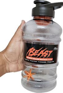 FitPro SPORTS 1.5 LITRE GALLON BOTTLE Shaker BPA-Free Water bottle with ...