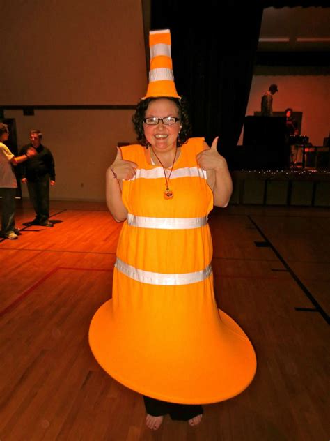 Traffic cone halloween costume | Traffic cone costume, Diy halloween ...