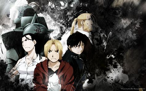 Fullmetal Alchemist HD Wallpaper featuring Izumi and the Elric Brothers