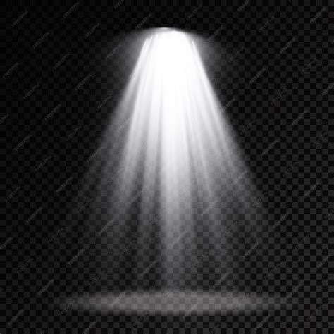 Premium Vector | Stage lighting spotlights scene projector light ...