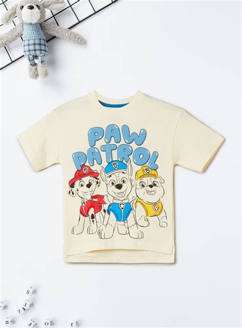 Buy Boys Paw Patrol Print T-shirt Online at just Rs. 399.0 ...