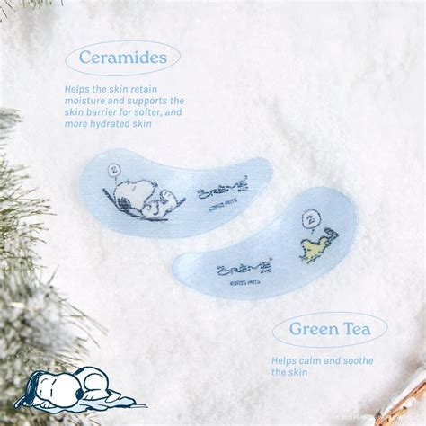 The Crme Shop Peanuts Catch Some Zzz's Depuffing Hydrogel Eye Patches ...