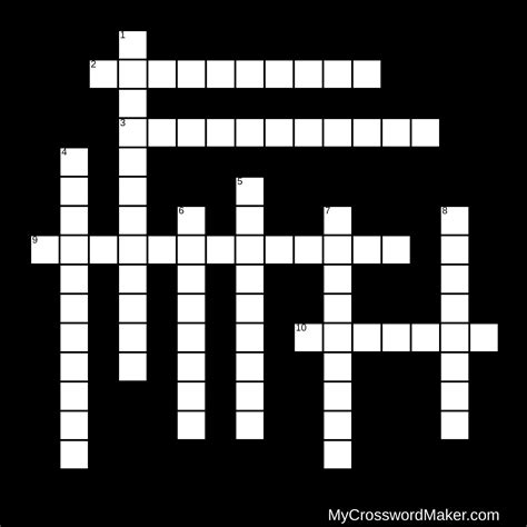 7th Grade History Assessment - Crossword Puzzle