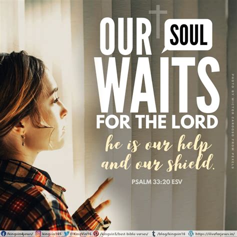 Waits for the Lord - I Live For JESUS