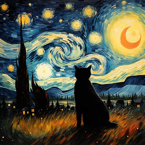 "Vincent Van gogh Cat Painting" Journal for Sale by Vangoholic ...