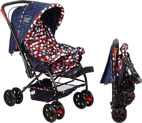 Buy Mee Mee Baby Stroller/Pram for 0 to 3 Years | Adjustable Footrest ...