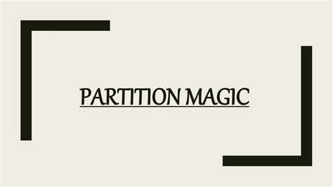 Image result for PartitionMagic Tutorial