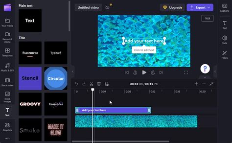 Image result for Clipchamp Text Tutorial