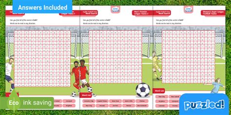 English Football Teams Word Search - Twinkl Puzzled - Kids