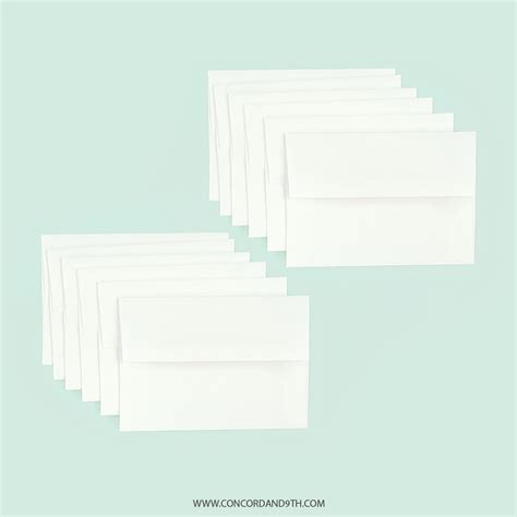 Note Card Envelope Pack - Concord & 9th