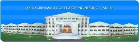 Akula Sreeramulu College of Engineering: Admission 2026, Fees, Tanuku