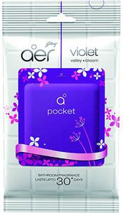 Godrej Aer Violet Valley Bloom Blocks Pocket Bathroom Fragrance Price ...