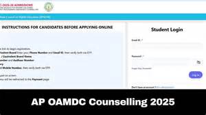 AP OAMDC Counselling 2025: Phase 1 Registration Process Closes Today ...