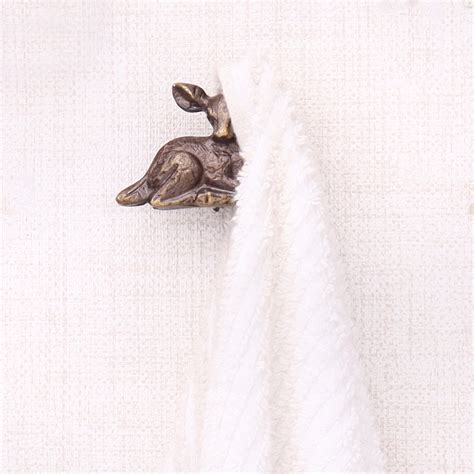 Antique Fawn Metal Wall Hook For Hanging