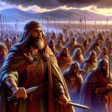 1 Chronicles 12:36 Artwork | Bible Art