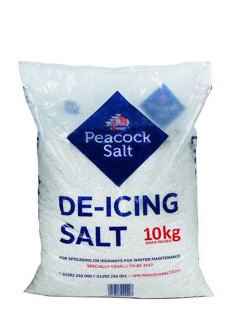 Peacocksalt 10kg Bag White De Icing Rock Salt For Weeds | Desertcart INDIA