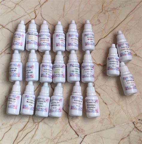 Alcohol Ink Set of 21 – Maya Resin Store