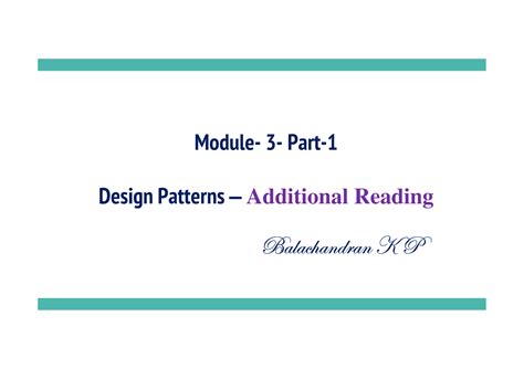 Module-3-Part-1-Additional Reading - Module- 3- Part- Design ...