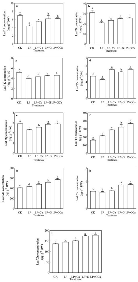 Exogenous GABA-Ca Alleviates Growth Inhibition Induced by a Low-P ...
